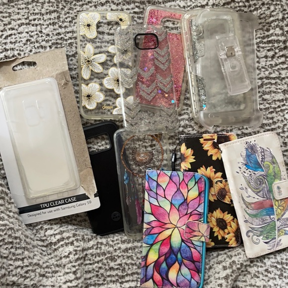 Accessories - Phone covers (10) for a Samsung Galaxy S9